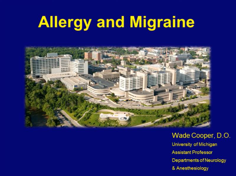 allergy and migraine graphic