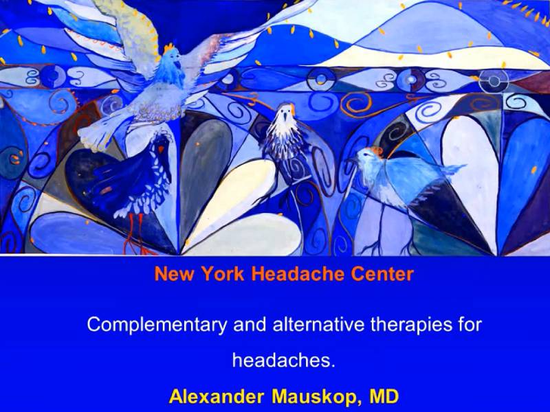 complementary and alternative therapies for headaches