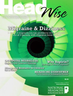 headwise migraine and dizziness cover