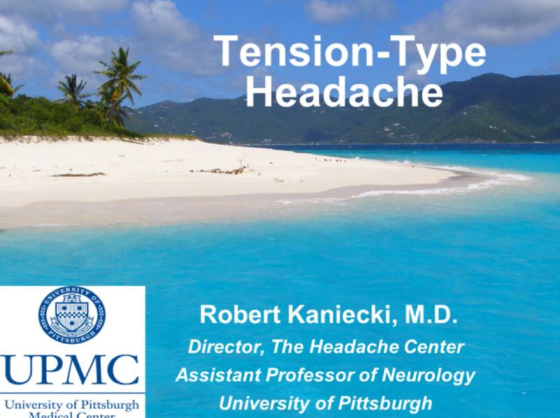 tension type headache graphic